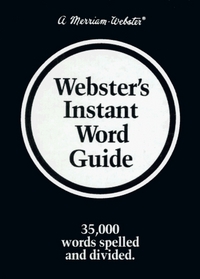 Webster's Instant Word Guide
