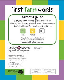 First Farm Words (First 100)