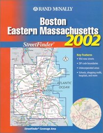 Rand McNally Bosten Eastern Massachusetts Streetfinder: New Digital 2002 Edition (Rand McNally Streetfinder)