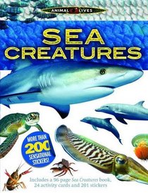 Sea Creatures Sticker Activity Book (Animal Lives)