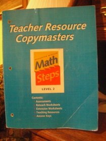 Teacher Resource Copymaster. Math Steps Level 2
