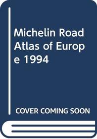 Michelin Road Atlas of Europe 1994