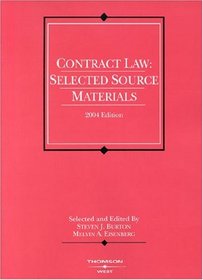 Contract Law: Selected Source Materials 2004