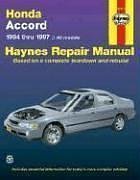 Haynes Repair Manual: Honda Accord Automotive Repair Manual: Models Covered, All Honda Accord Models 1994-1997