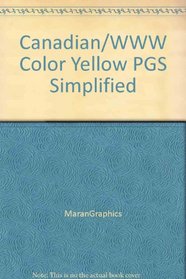 Canadian/World Wide Web Color Yellow Pages Simplified