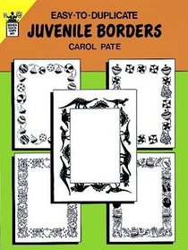 Easy-to-Duplicate Juvenile Borders (Dover Quick Copy Art)