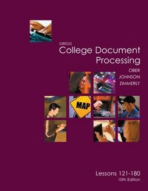 Gregg College Keyboarding & Document Processing (GDP), Lessons 121-180 text