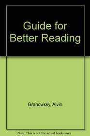 Guide for Better Reading