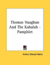 Thomas Vaughan And The Kabalah - Pamphlet