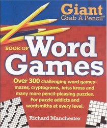 Giant Grab A Pencil Book of Word Games