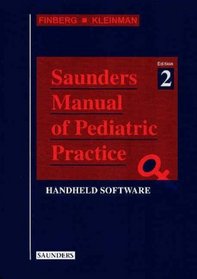 Saunders Manual of Pediatrics - CD-ROM PDA Software