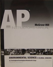 AP* Instructors Manual t/a Environmental Science: A Global Concern