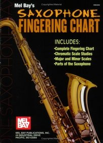 Mel Bay Saxophone Fingering Chart