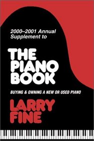 The Piano Book Supplement: 2000-01 Annual Supplement