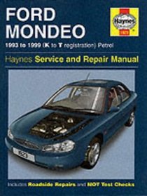 Ford Mondeo Service and Repair Manual (Haynes Service and Repair Manuals)