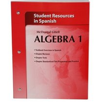 McDougal Littell Algebra 1 (Student Resources in Spanish)