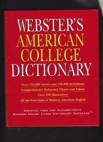 Webster's American College Dictionary (Special Sales)