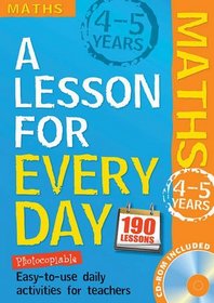 Maths Ages 4-5 (Lesson for Every Day)