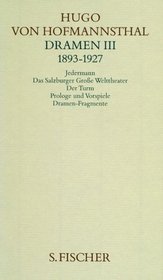Gesammelte Werke, 10 Bde., geb., 3, Dramen III. (1893-1927)