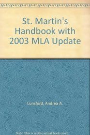 St. Martin's Handbook with 2003 MLA Update