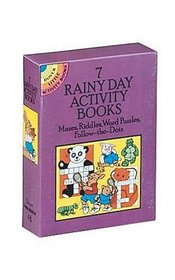Seven Rainy Day Activity Books: Mazes, Riddles, Word Puzzles, Follow the Dots (Dover Little Activity Books)