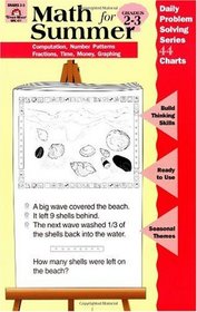 Math for Summer: Grades 2-3 (Daily Problem Solving)