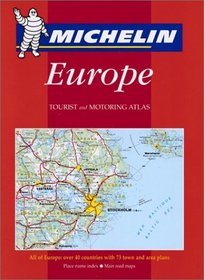 Michelin Europe Tourist and Motoring Atlas No. 1136 (Michelin Maps & Atlases)
