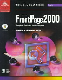 Microsoft FrontPage 2000 Complete Concepts and Techniques
