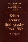 British Literary Bibliography 1980-1989: A Bibliography (Index to British Literary Bibliography)