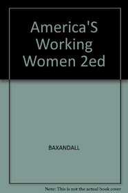 America's Working Women: A Documentary History 1600 to the Present