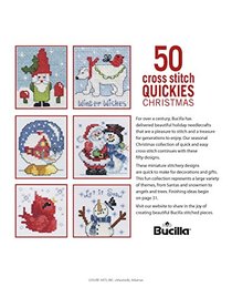 50 Cross Stitch Quickies -- Christmas | LeisureArts (6883)