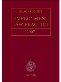 Blackstone's Employment Law Practice 2007