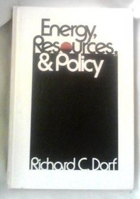 Energy, Resources and Policy