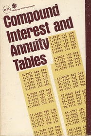 Compound Interest and Annuity Tables (Mcgraw-Hill Paperbacks)
