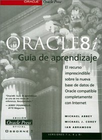 Oracle 8i Guia De Aprendizaje