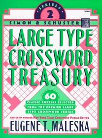 Simon  Schuster Large Type Crossword Treasury 2 (Simon  Schuster Large Type Crossword Treasury)