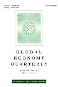 Global Economy Quarterly Vol. 1, # 1