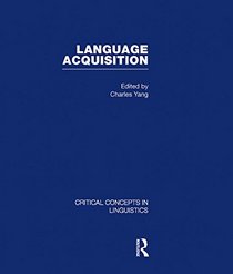 Language Acquisition, Vol. 4 (v. 4)