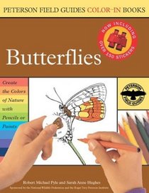 Butterflies (Peterson Field Guides Color-In Books)