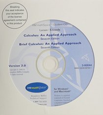Hm Mathspace Student Cd-rom: Used with ...Larson-Calculus: An Applied Approach; Larson-Brief Calculus: An Applied Approach