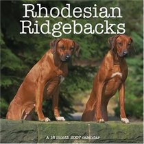 Rhodesian Ridgebacks 2007 Wall Calendar