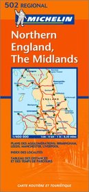 Michelin Northern England, the Midlands