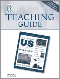 War, Peace, and All That Jazz Middle/High School Teaching Guide, A History of US: Teaching Guide pairs with A History of US: Book Nine