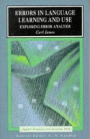 Errors in Language Learning and Use: Exploring Error Analysis (Applied Linguistics and Language Study)