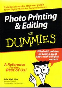 Photo Printing & Editing for Dummies