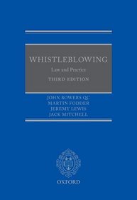 Whistleblowing: Law & Practice