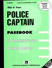 Police Captain (Career Examination Series) (Passbook for Career Opportunities)