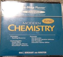One-Stop Planner CD-ROM for Modern Chemistry by Holt