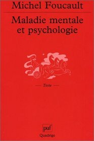 Maladie mentale et psychologie, 3e dition