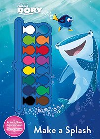 Disney Pixar Finding Dory Paint Palette Book